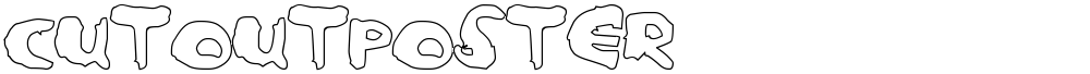 CutoutPoster