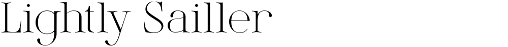 Lightly Sailler
