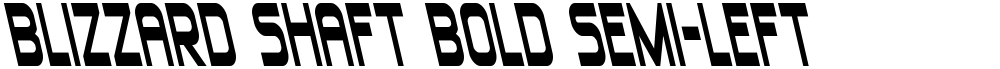 Blizzard Shaft Bold Semi-Left