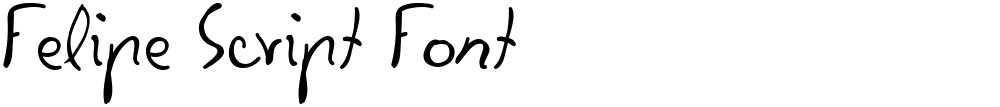 Felipe Script Font