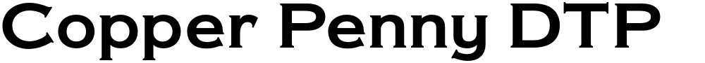 Copper Penny DTP