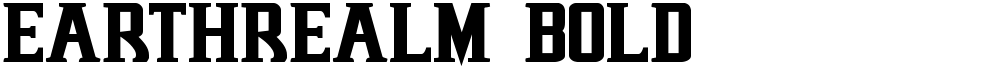 Earthrealm Bold