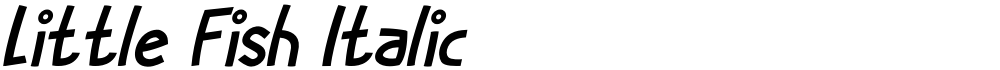Little Fish Italic