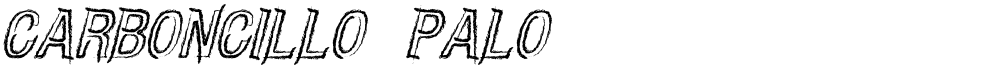 CARBONCILLO PALO