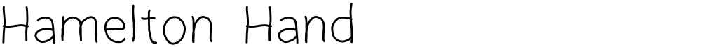 Hamelton Hand