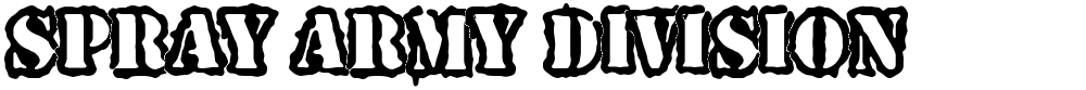 Spray Army Division