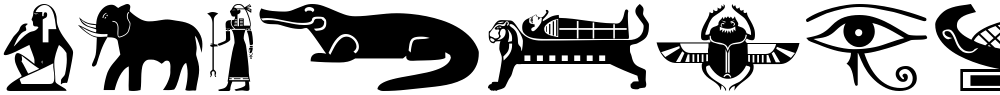 OldEgyptGlyphs