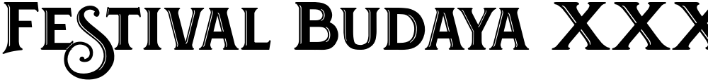 Festival Budaya XXXI