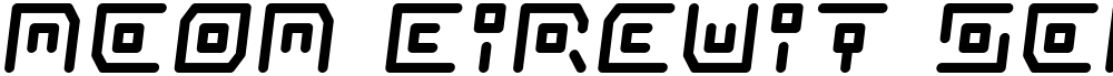 Neon Circuit Semi-Italic