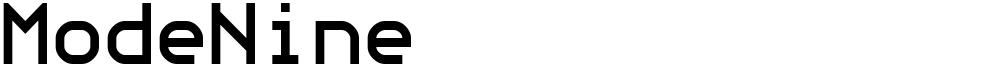 ModeNine