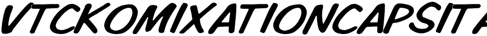 VTCKomixationCapsItalic