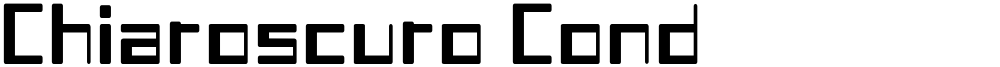 Chiaroscuro Cond
