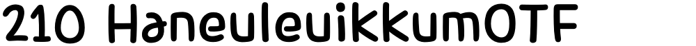 210 HaneuleuikkumOTF