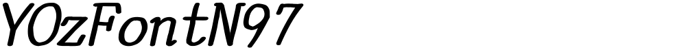 YOzFontN97