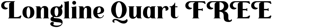Longline Quart FREE