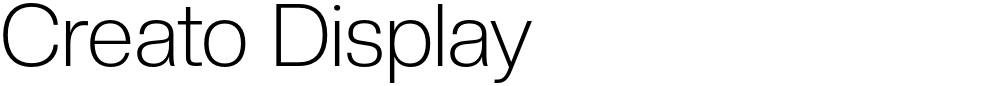 Creato Display