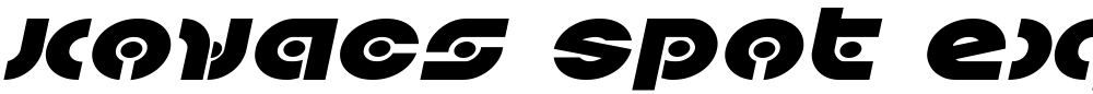 Kovacs Spot Expanded Italic