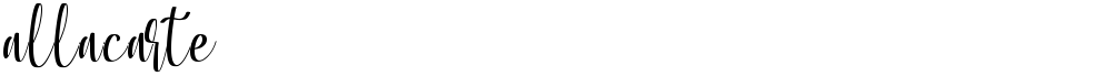 allacarte