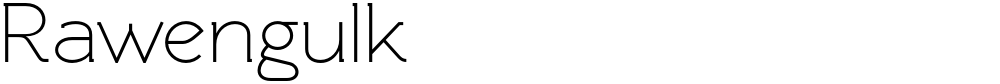 Rawengulk