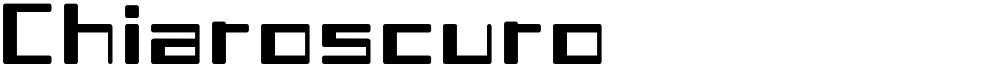 Chiaroscuro