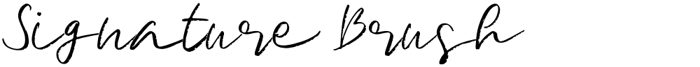 Signature Brush