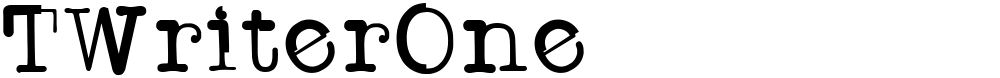 TWriterOne