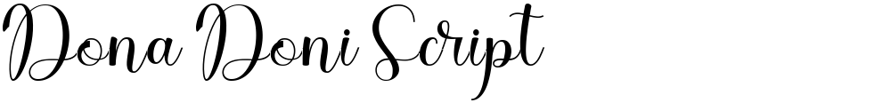 Dona Doni Script