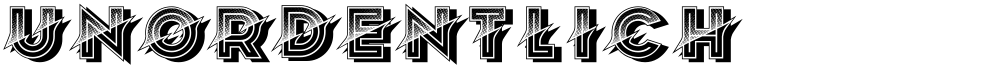 Unordentlich