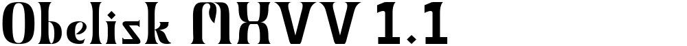 Obelisk MXVV 1.1