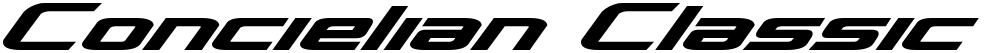 Concielian Classic Bold