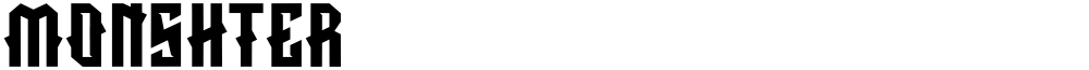 MONSHTER
