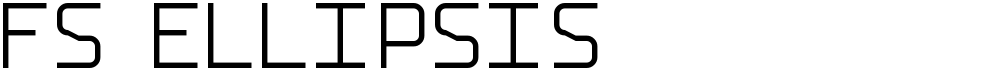FS Ellipsis