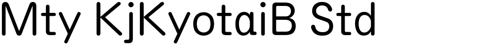 Mty KjKyotaiB Std