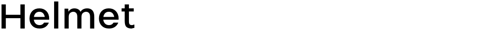 Helmet