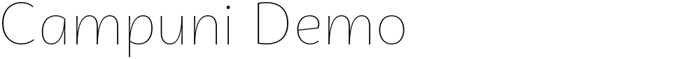 Campuni Demo