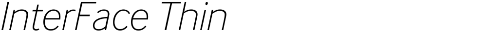 InterFace Thin
