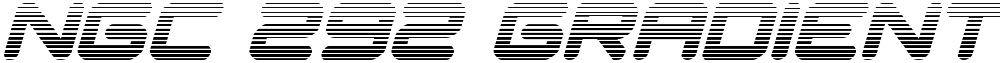 NGC 292 Gradient Italic