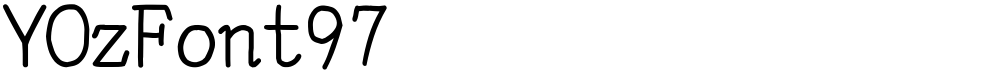 YOzFont97