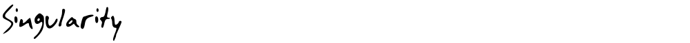 Singularity