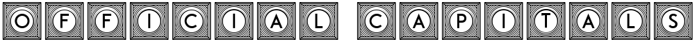 Official Capitals