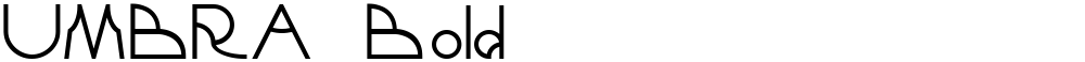 UMBRA Bold