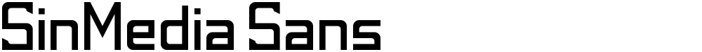 SinMedia Sans