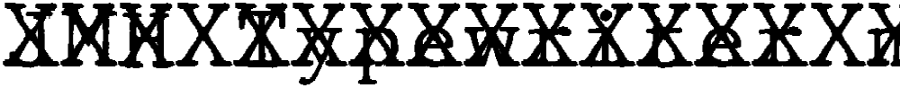 JMH Typewriter mono Cross
