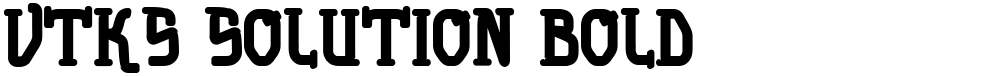 vtks solution bold