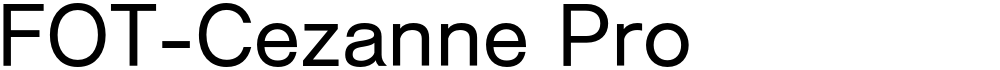 FOT-Cezanne Pro