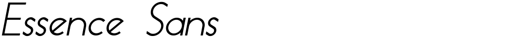 Essence Sans