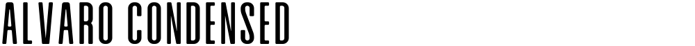 Alvaro Condensed