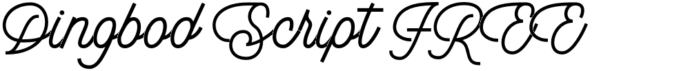 Dingbod Script FREE