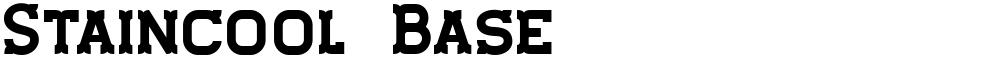 Staincool Base