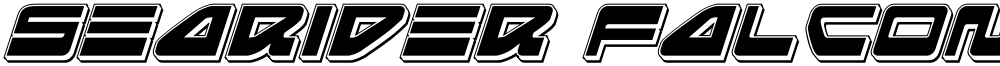 Searider Falcon Punch Italic